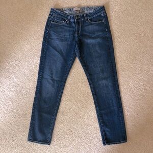 Paige Capri Jeans Roxie Crop Stretch